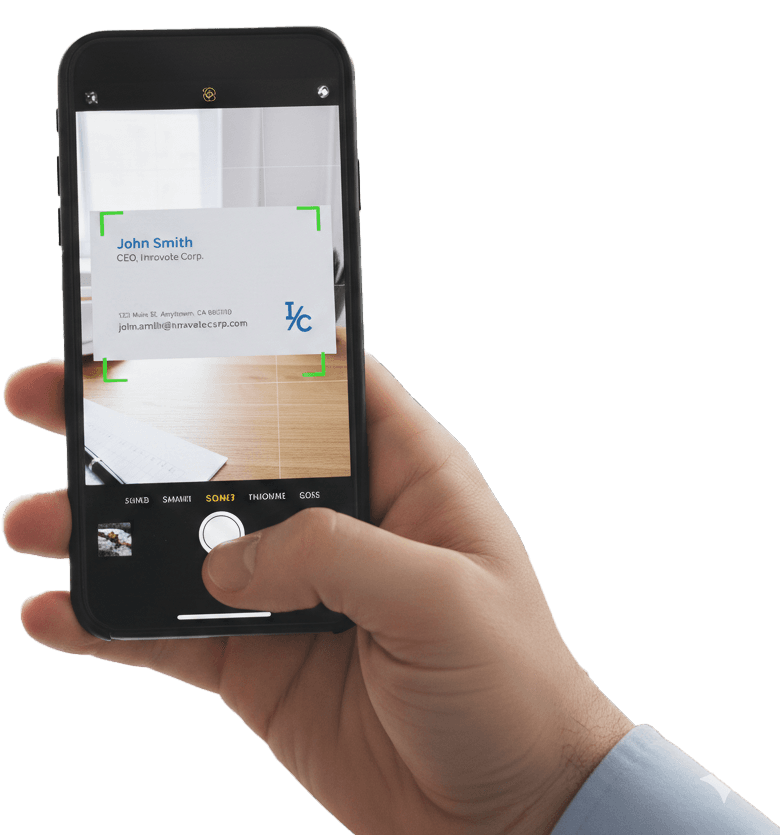 スマホで名刺をスキャン